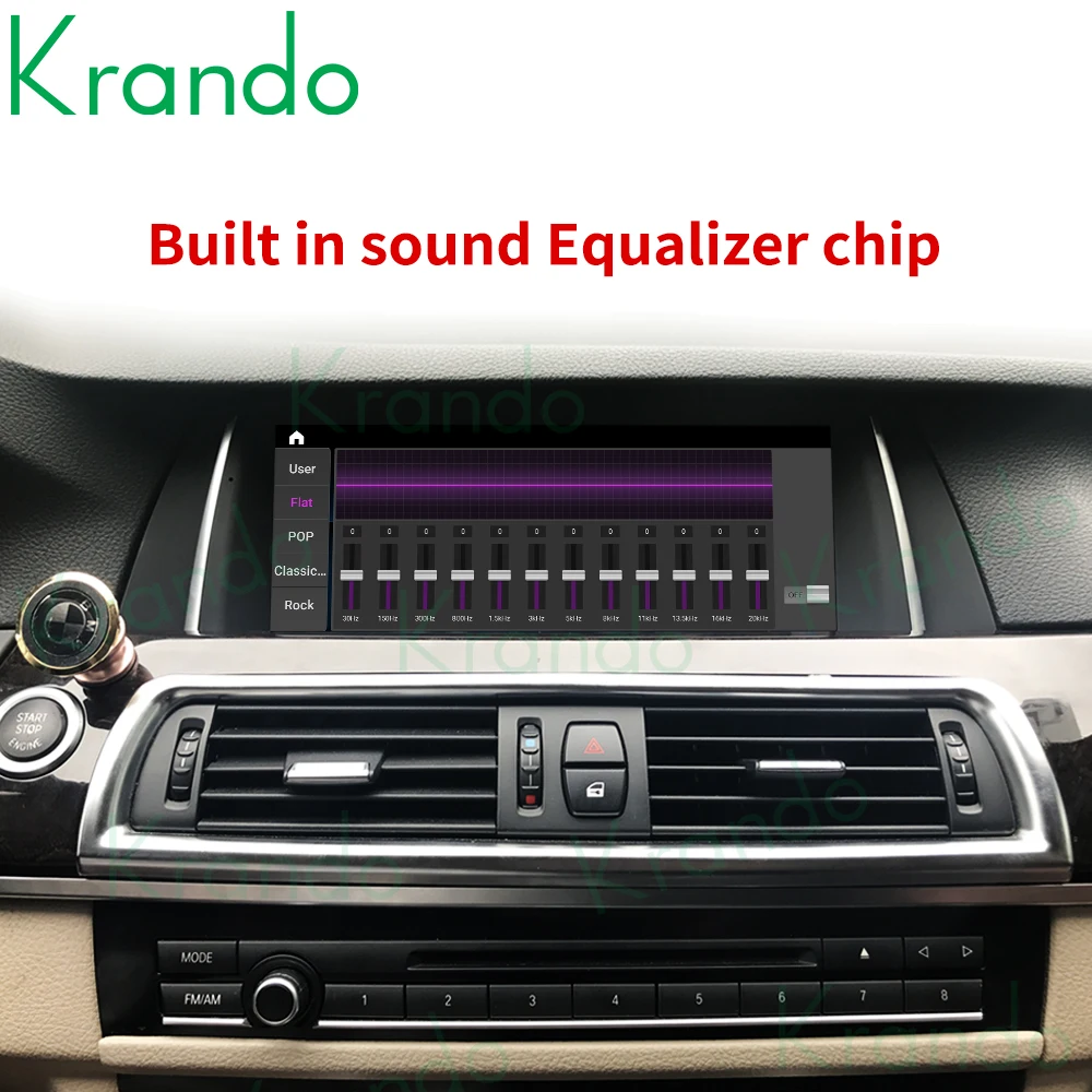 Автомагнитола Krando dvd проигрыватель с gps для BMW 5 Series F10 F11 10 0 25|Автомагнитолы| |