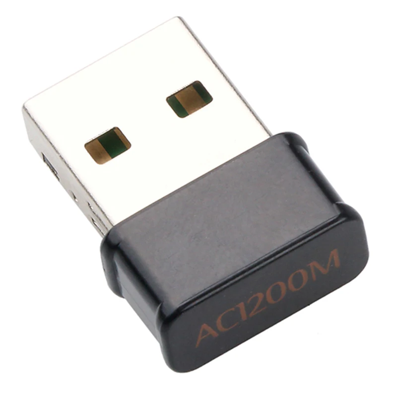 Мини USB Wi-Fi адаптер 1200 Мбит/с Dual Band 2 4 ГГц/5 ГГц Беспроводной/Wi-Fi переменного тока