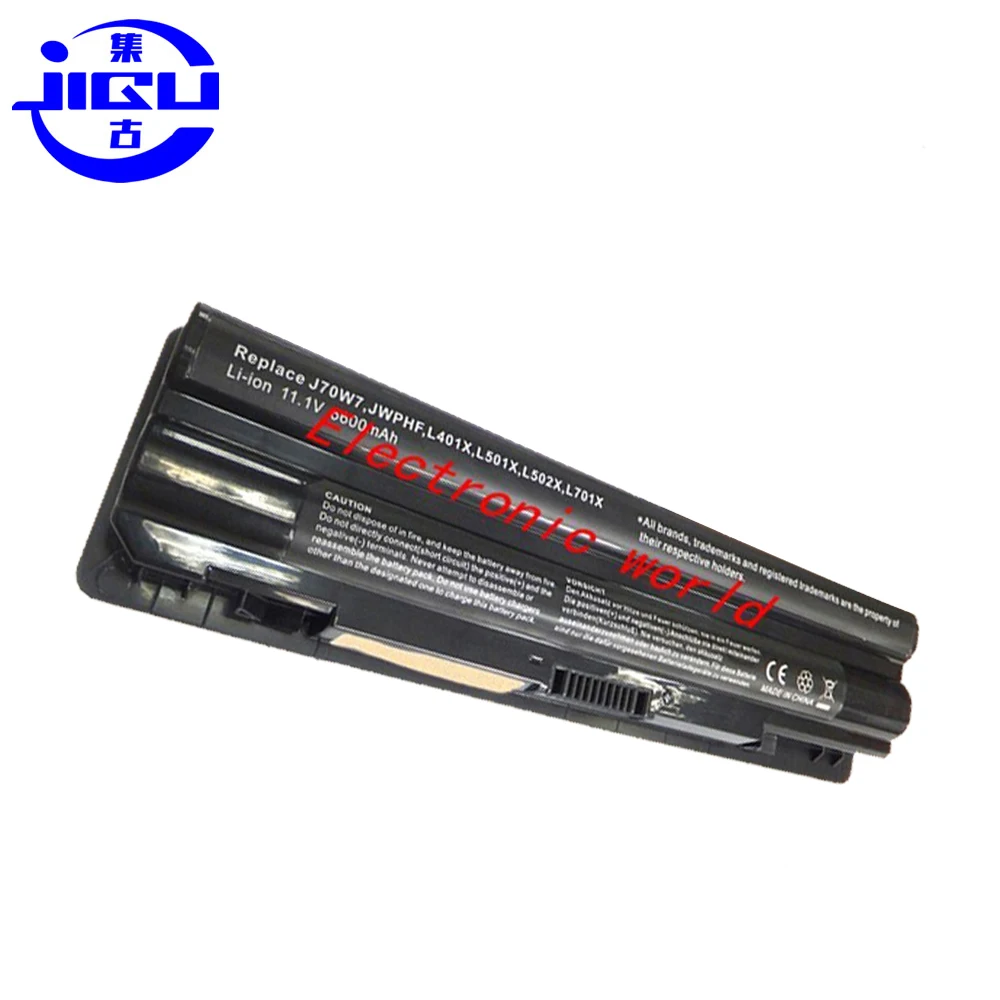 Аккумулятор JIGU для ноутбуков Dell новый 9 ячейный серии 17 L401x L501x L502x L701x