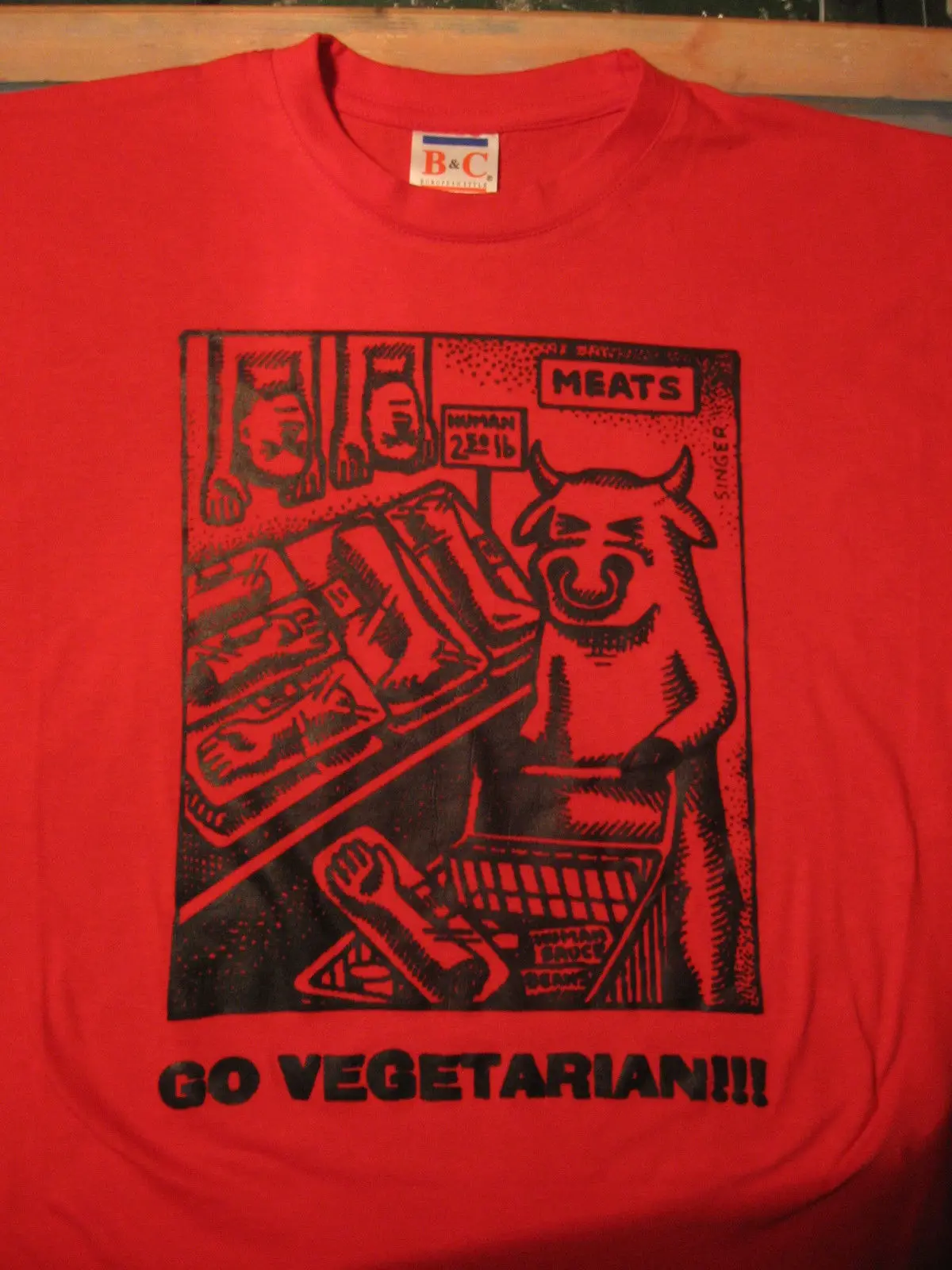 GO/Вегетарианская футболка/vegan/animal liberation/alf/безжалостная/земля/комиксы/DIY