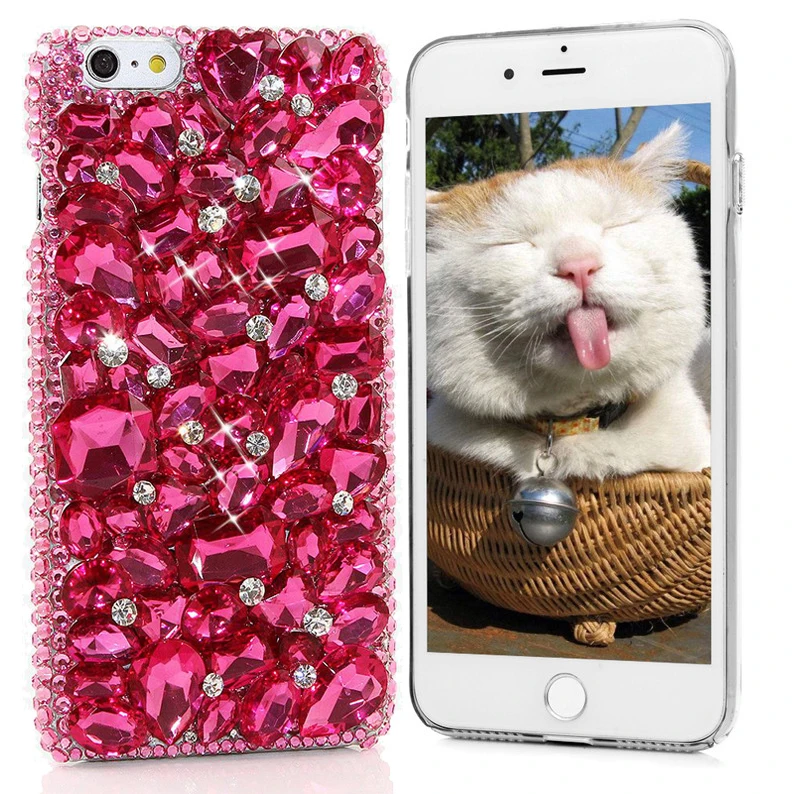 

Women Girls Diamond Phone Case for Xiaomi MI 8 9 Lite Mi8 SE POCO F1 Pocophone Bling Glitter Crystal Fashion Women Cover