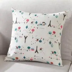 Наволочка для подушки 45*45 см текстильная наволочка плюшевая подушка чехол дивана