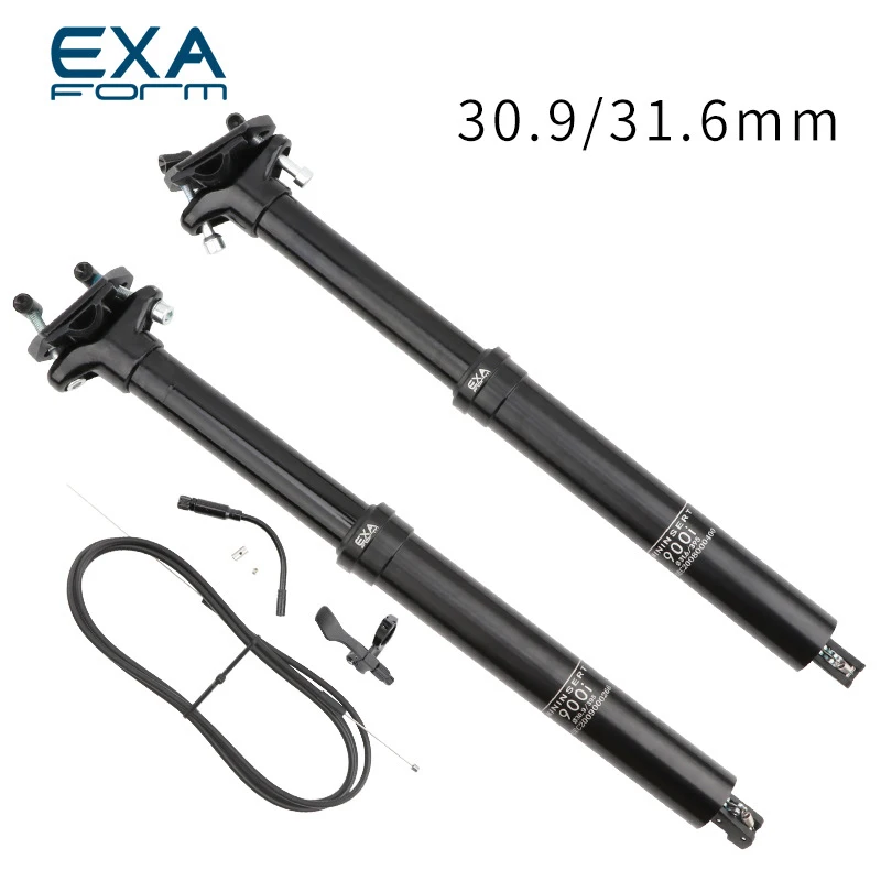 

KS EXA форма 900i 30,9 мм/31,6 мм горный велосипед гидравлический дистанционный капельница Подседельный штырь внешняя кабельная прокладка велосипе...