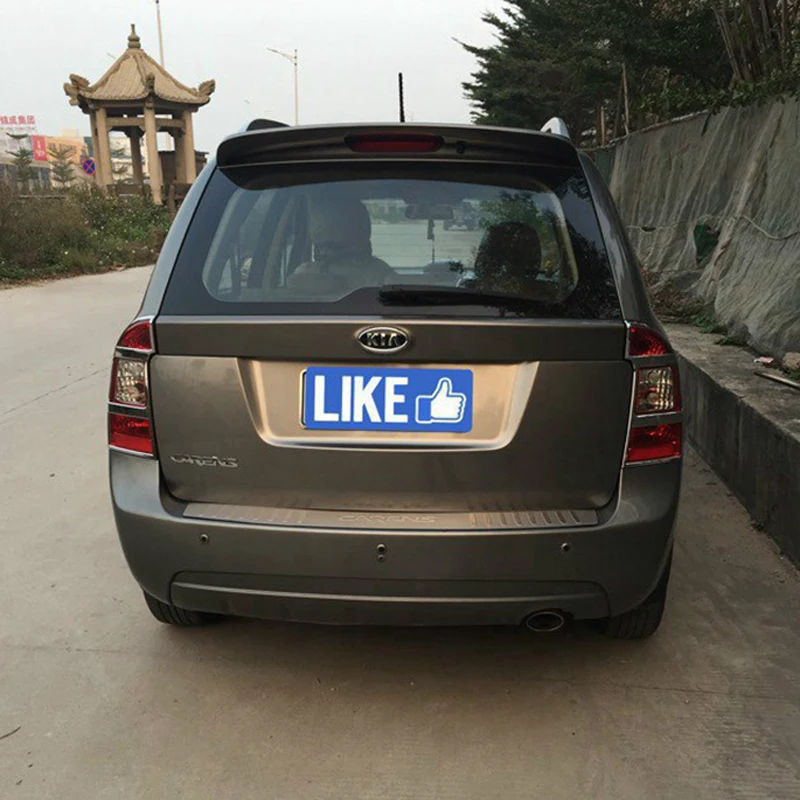 Для Carens спойлер высокого качества ABS Материал заднее крыло автомобиля праймер