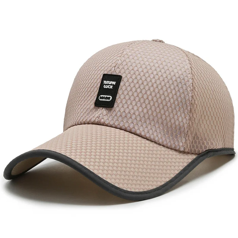 

Men's Hat Sports Fishing Hat Baseball Hat Sunshade Hat Sunscreen Hat Breathable Cap Big Brim Outdoor NET Hat Baseball Cap