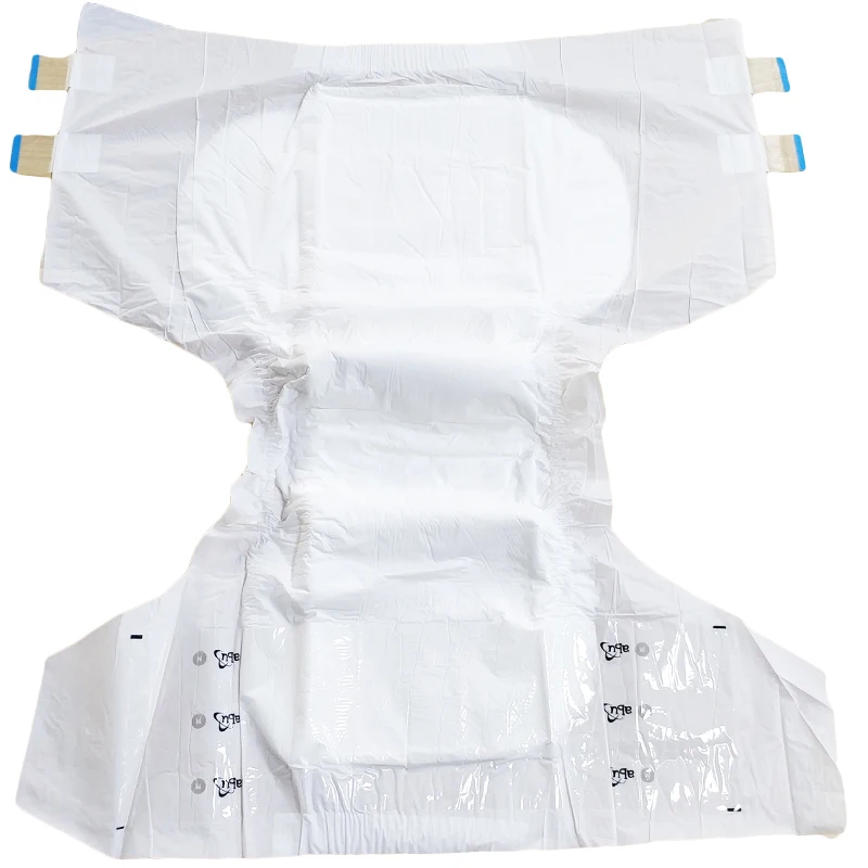 ABDL подгузники для взрослых супер мягкие океан печати и чистый белый пеленки
