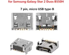 Разъем USB для зарядки Samsung Galaxy Star 2 Duos B550H C3590 C3592 C3595 E1272 Duos E2202 130E (7-контактный, micro USB type-B)
