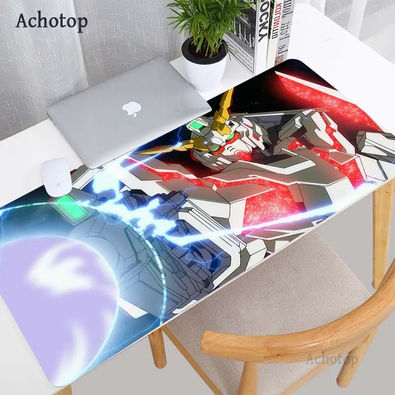 gaming mouse pad large 80x30cm mousepad deskpad computer gamer keyboard laptop mouse mat gundam desk mats for pc mause pad free global shipping