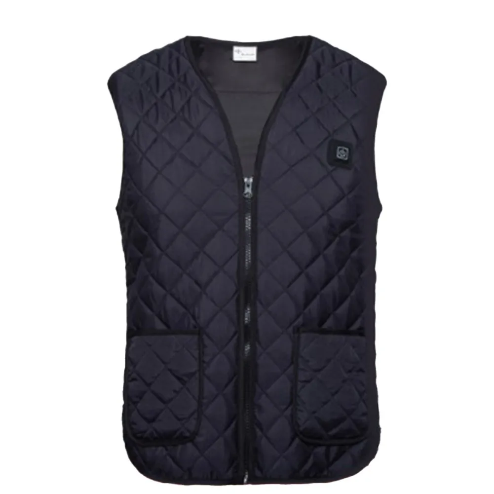 

Heated Vests Bluetooth Control USB Heating Jackets Winter Warm Infrared Electric Heating Vest Smart Heating Coat For Winter