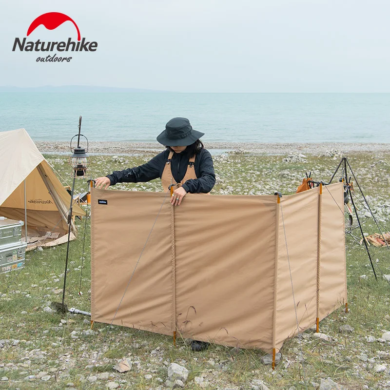 Ветрозащитный экран Naturehike 2 57 кг легкая упаковка 300x100 см большой размер