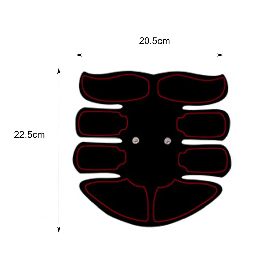 

Abdominal Trainer Chargeable Training Device Faux Leather Unisex Fitness Training Gear for Abdomen Arm Leg Abdominal Belt