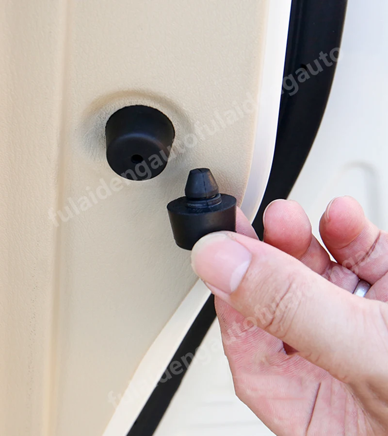 Автомобильные 4-дверные амортизирующие гранулированные резиновые накладки для