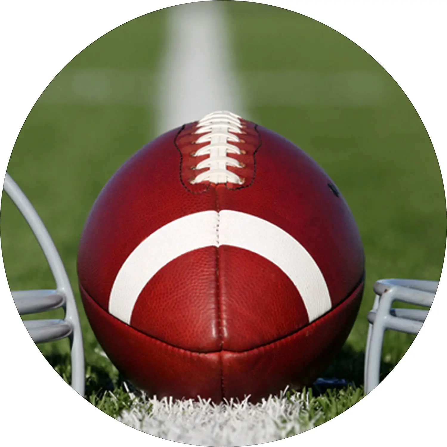 

TIRE COVER CENTRAL Football Spare Tire Cover ( Custom Sized to Any make/model175/80R13