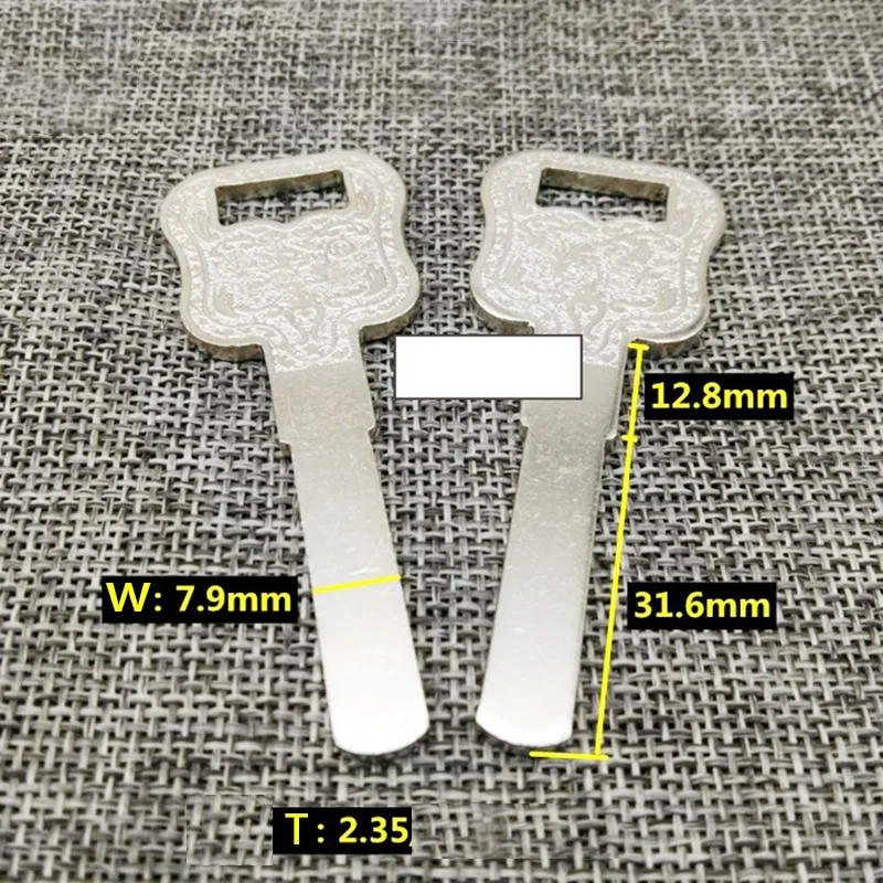 

Best quality Lock Cylinder House Home Gold blanks Locksmith Supplies Blank Keys 10pcs/lot