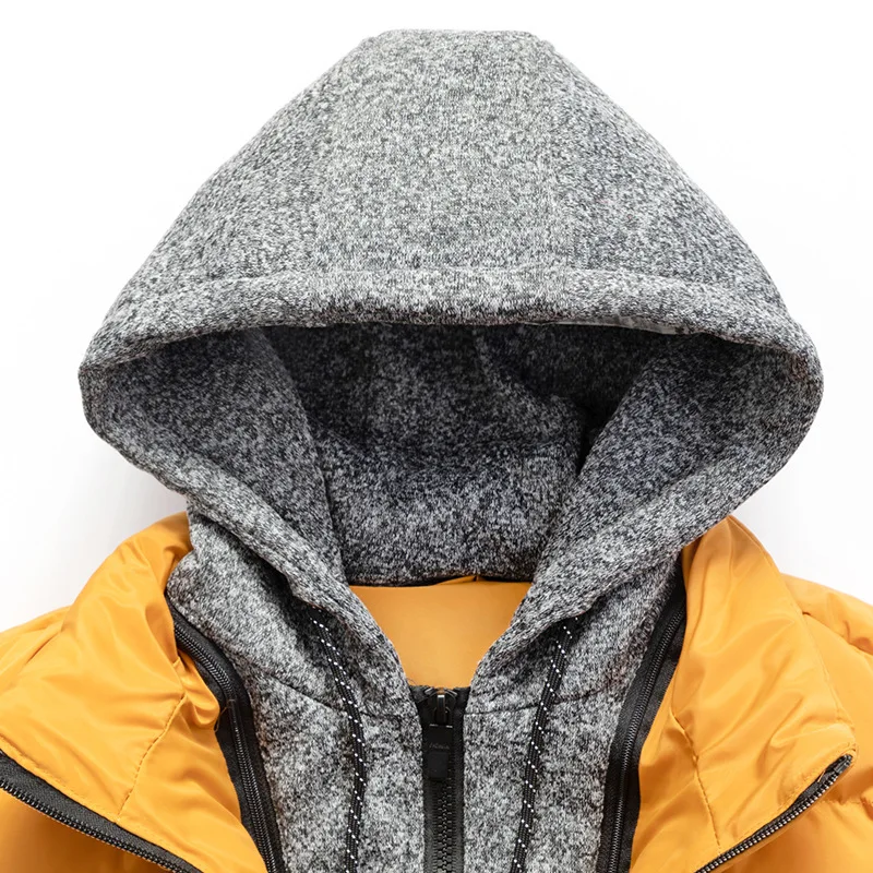 

iSurvivor 2021 Winter Cotton Vest Men's Thick Down Cotton Casual Jacket Men's Cotton Jacket Warm Vest Jacket