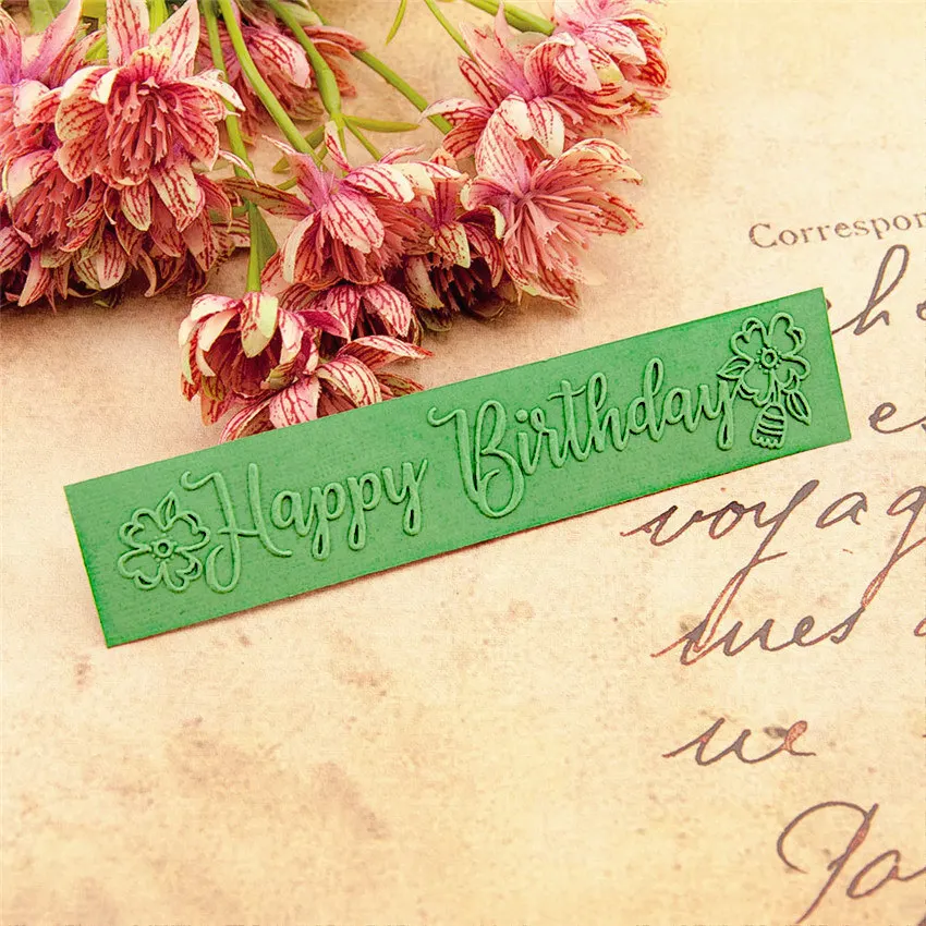 Трафарет для скрапбукинга 15x3 см папки тиснения дюйма |