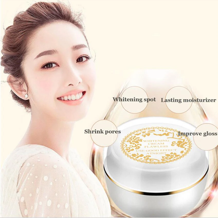 Волшебный Крем для женской кожи блестящий отбеливающий крем веснушек загарочные