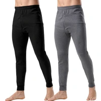 fashion thermal underwear for men long johns loose thermal pant underwear men plus size warm mens leggings long pants wholesale