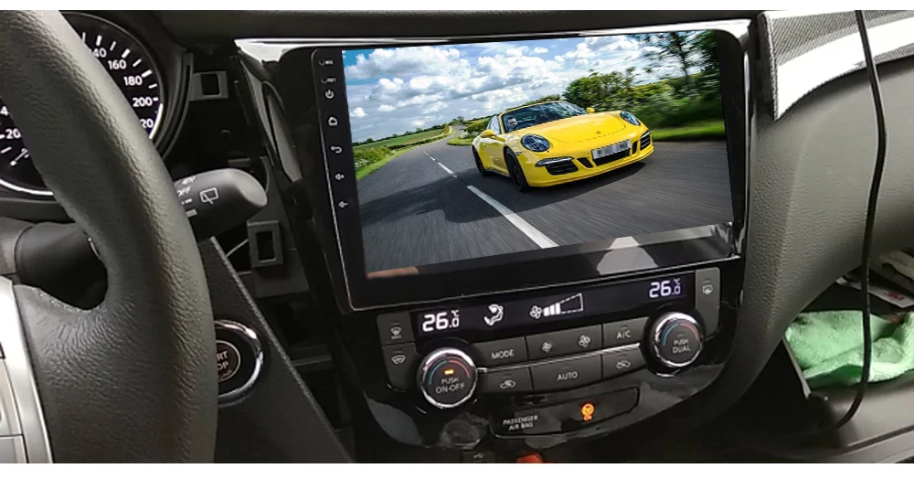 SINOSMART сток в Россия ЕС 2.5D ips/QLED Android 8,1 Автомобильный навигатор gps плеер для Nissan X-trail/Qashqai 2013,,, поддержка 360 система просмотра