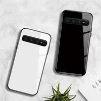Luxury Tempered Glass Phone Cases For Samsung Galaxy S21 S20 S20U S10 S10E Plus Note 10Pro Glass Shockproof Cover