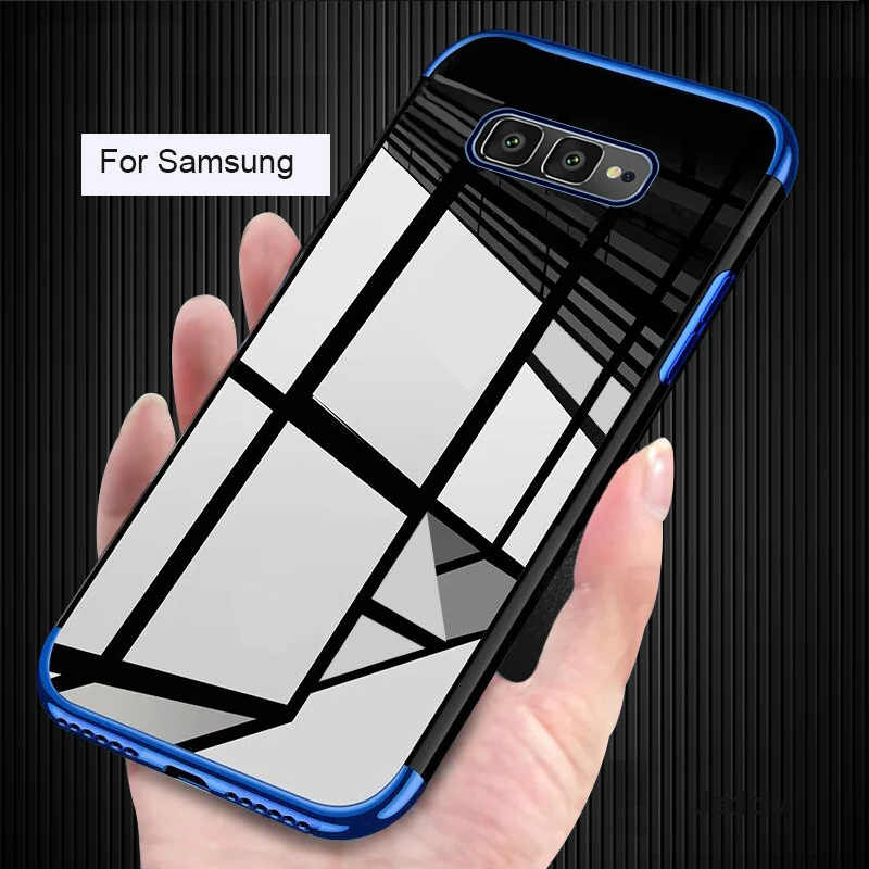 Гальванический чехол для Samsung S9 Plus S10 S10E Note 10 чехол|Бамперы| |