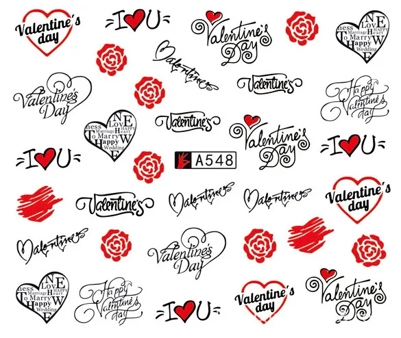 50 Sheets Nail Art Water Transfer Stickers Mixed Designs Beauty Flower Watermark On Nails Tips Decals Wraps Nail Art Tools
