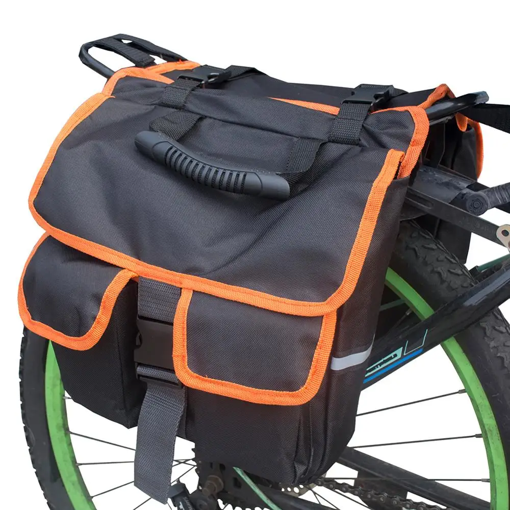 Мотоциклетная седельная сумка рюкзак на заднее сиденье сумки для багажа съемная