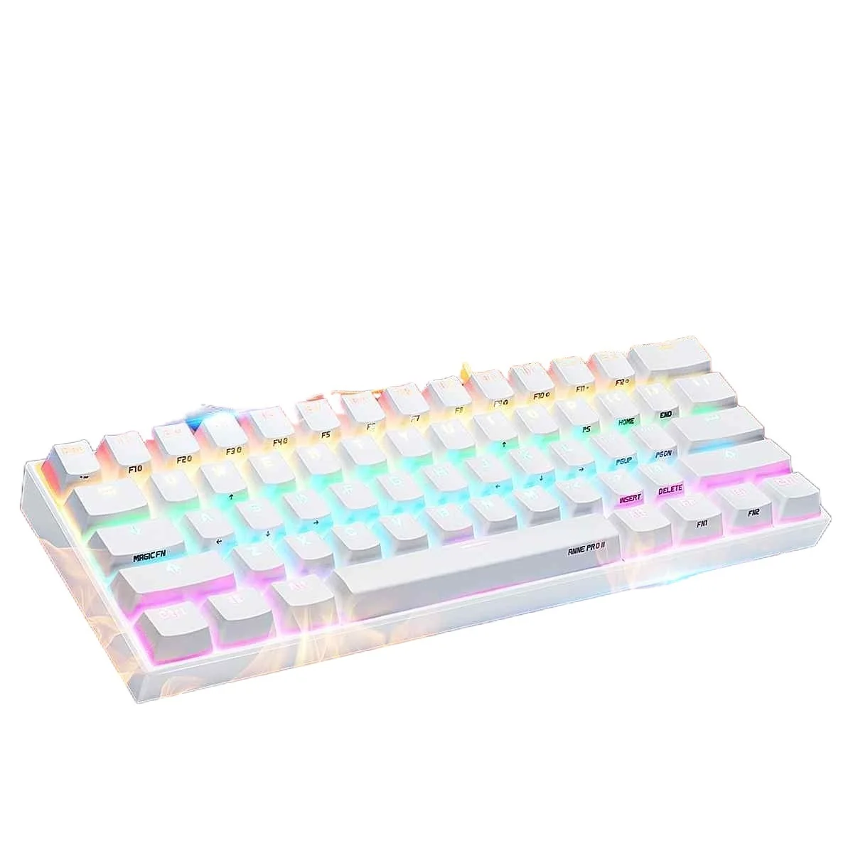 

[Gateron Switch]Obins Pro 2 60% NKRO Mechanical Keyboard wireless bluetooth 4.0 Type-C RGB Mechanical Gaming Keyboard
