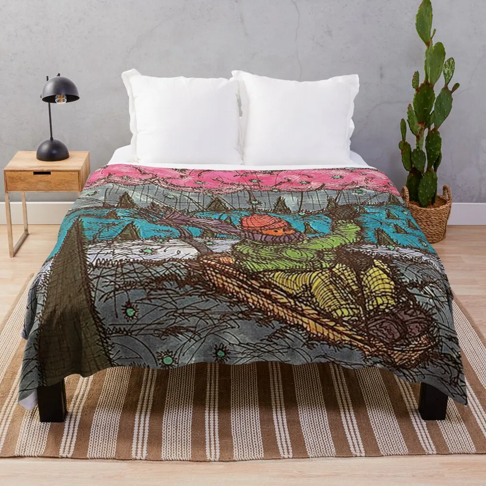 

Однократное мягкое уютное легкое покрывало из микрофлиса, всесезонное теплое одеяло для гостиной/спальни