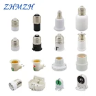 2 шт.лот GU5.3 MR11 MR16 G4 держатель лампы преобразователь E27 2G11 основа лампы E40 E14 B22 Адаптер для освещения вилка стандарта США ЕС для светодиодов