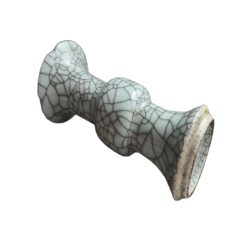 Китайская старая фарфоровая треснувшая глазурованная ваза | Дом и сад