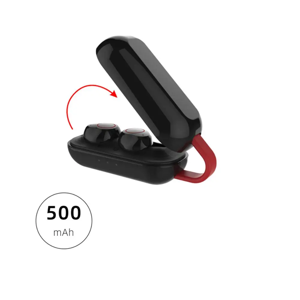 TWS 5 0 шумоподавление bluetooth-гарнитура 3D сенсорная гарнитура удобная