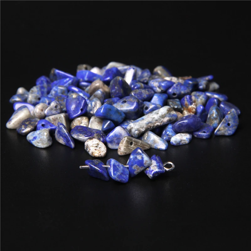 3A Natural Lapis Lazuli Stone Beads Irregular Gem Healing Chips For Jewelry Making DIY Bracelet Necklace Earing 3-5mm | Украшения и