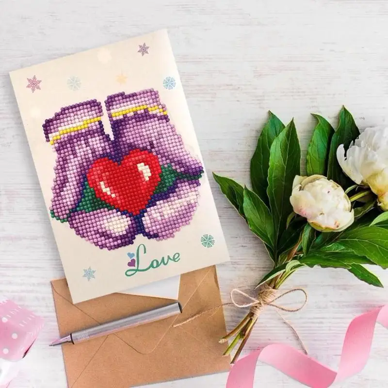 Набор для алмазной мозаики сделай сам картина из круглых страз мозаика в виде