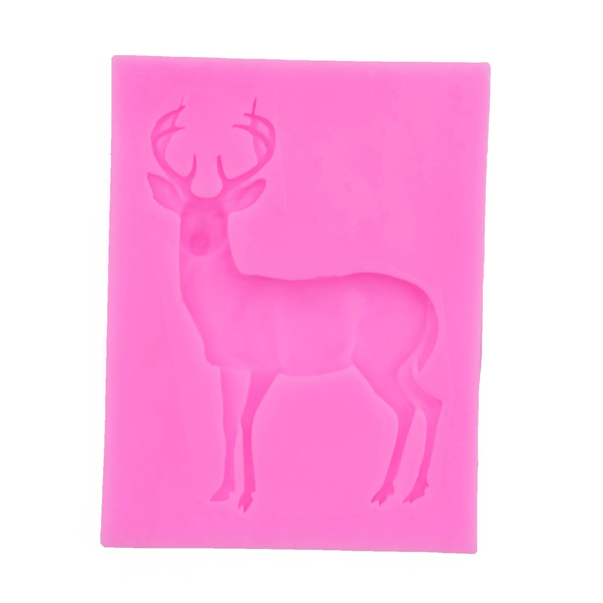 Олень силиконовые формы Fondant (сахарная) пресс-формы для торта декоративные