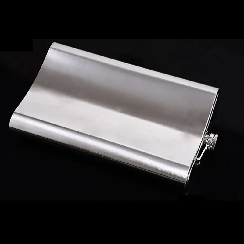 

DEOUNY Russia CCCP Large Hip Flask With Leather Bag And Strap Stainless Steel Alcohol Wine Pot Outdoor Portable For Man Flagon