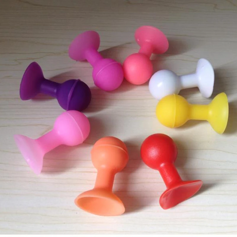 3pcs  Rubber Octopus Sucker Ball Stand Holder for iPod iPhone Samsung iPhone,tablet pc,Cup Holder Sucker Stand For Mobile Phones