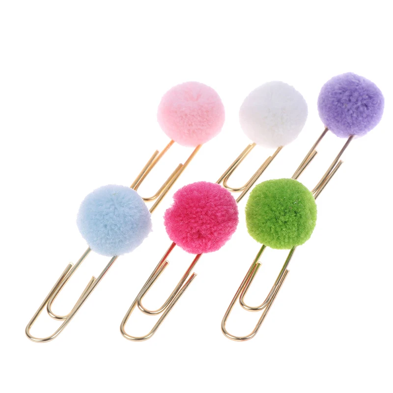 1 шт. милые с маленькими пушистыми помпончиками для розовое золото де