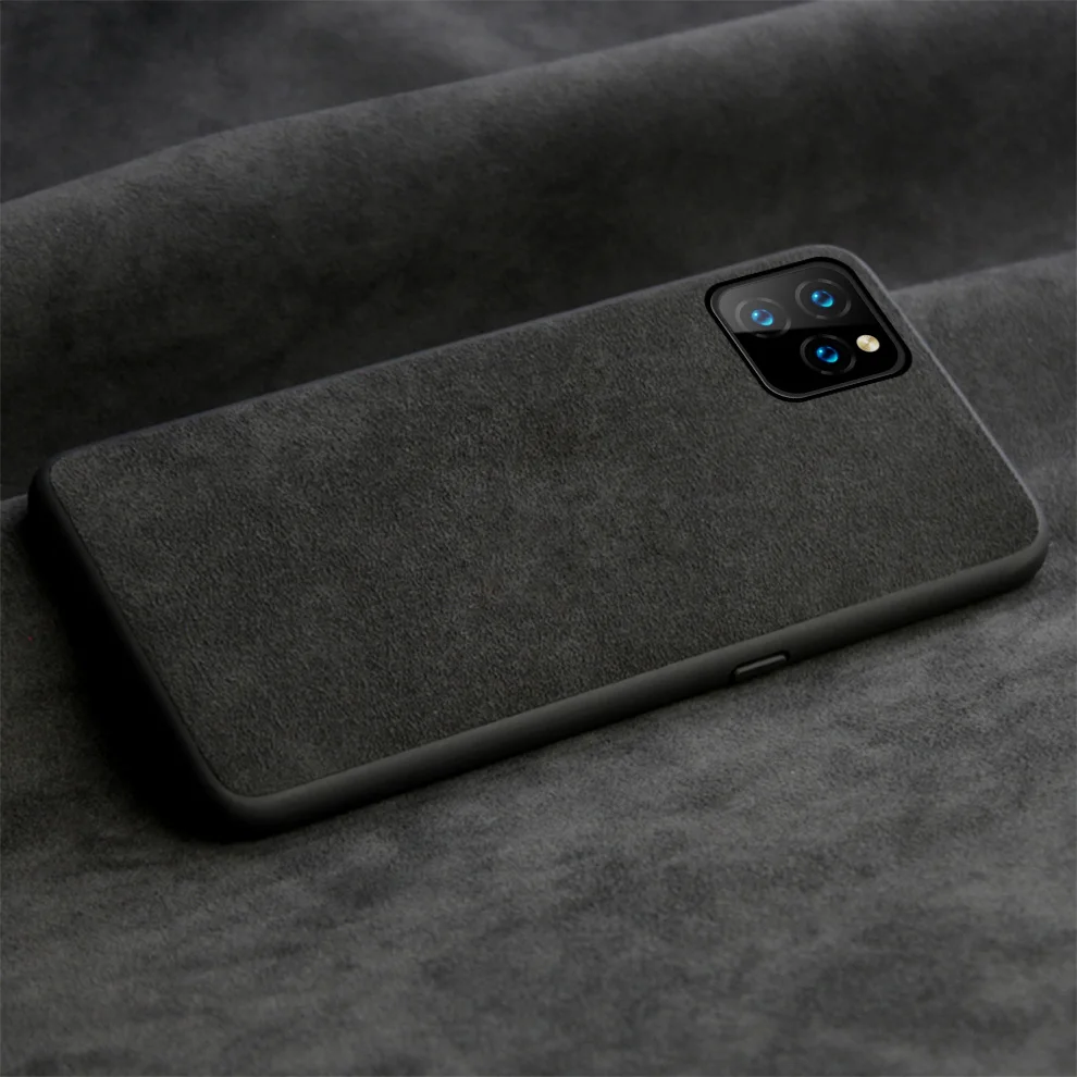 Чехол для телефона из натуральной коровьей замши для Apple iphone 11 11Pro 11 Pro Max X XR XS max 6 6S 7 8 plus 360 полный защитный чехол