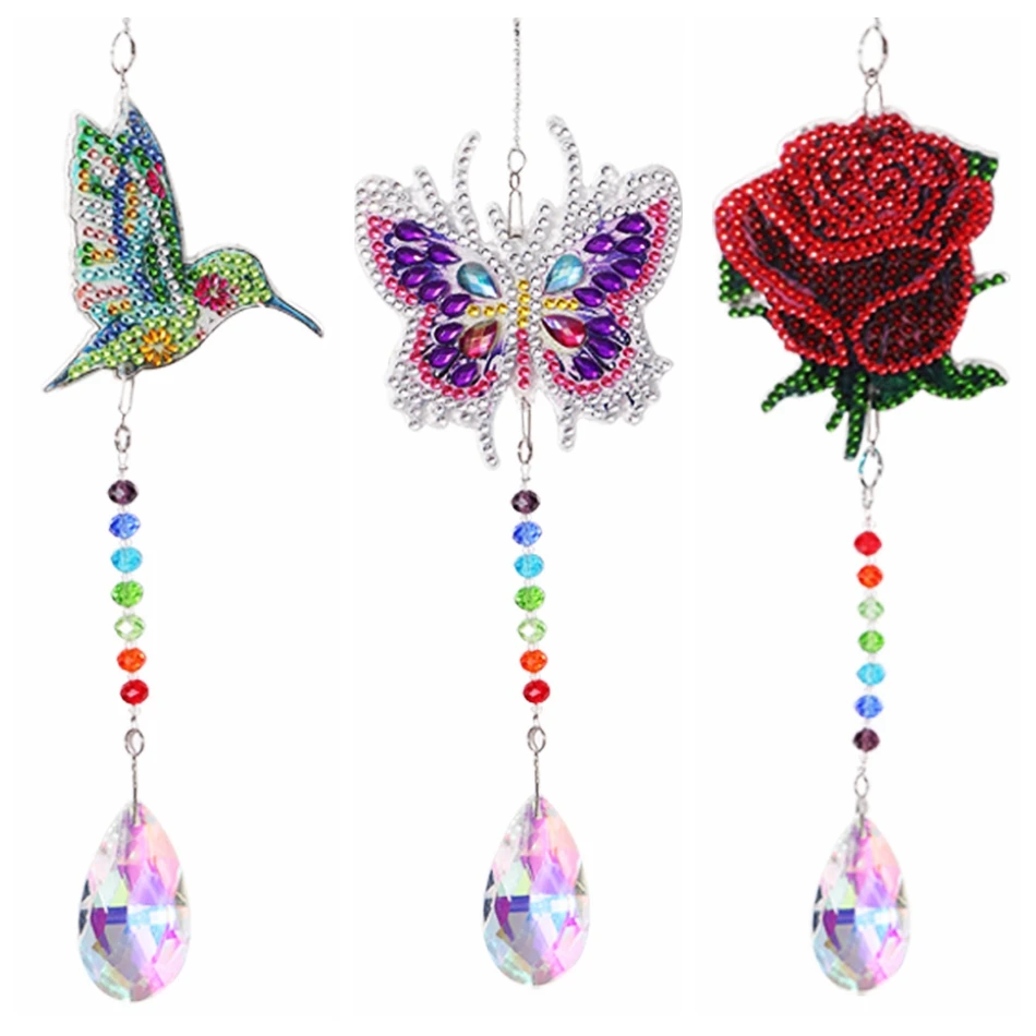 Хрустальные легсветильник ветряные колокольчики ювелирные изделия ручной