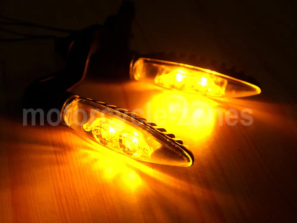 Motorcycle Front LED Turn Signal Indicator Light Blinker For BMW R1200 GS/R/S 2009-2014 2010 2011 2012 2013 |