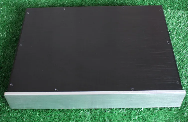 

WA23 All aluminum amplifier chassis / Preamplifier case / AMP Enclosure DIY box (425 *70*313mm)