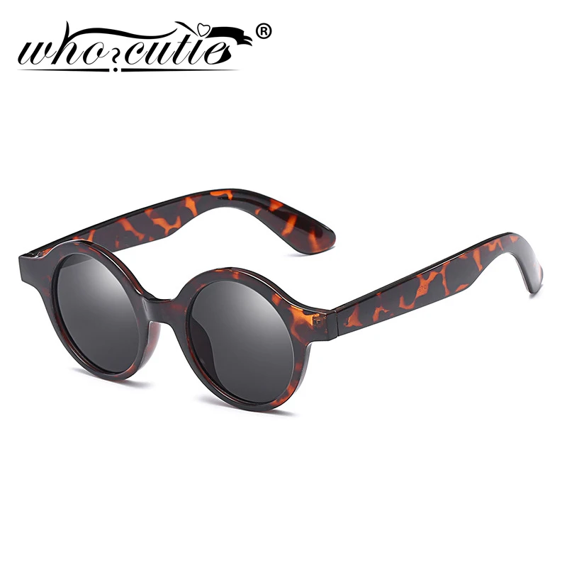 Женские солнцезащитные очки в винтажном стиле с леопардовой оправой|Женские