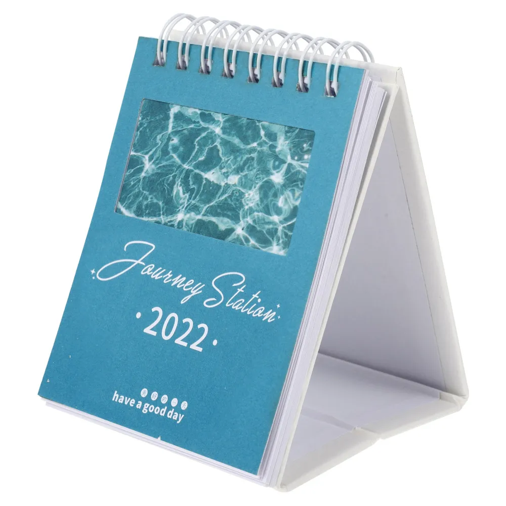 

1Pc 2022 Desk Calendar for Checking Time Writing Memos Plans Office Calendar
