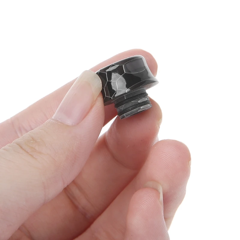 

Snakeskin Epoxy Resin 510 Drip Tip E-Cigarette Mouthpiece For RDA RTA Atomizer