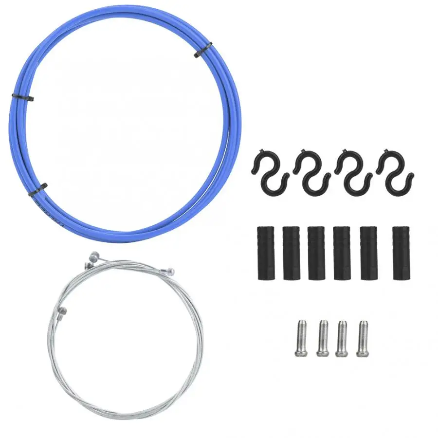 Brake Cable Прочный Велосипед тормозной кабель анти-старения велосипедной передачи кабели костюм открытый езда по горной дороге запасные части - Цвет: Brake Cable