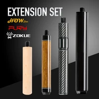 extended for howzokuefury billiard pool cue extension carbon fiber maple extension extend with bumper billiards accessories