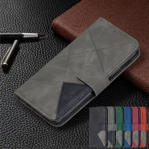 Luxury Leather Phone Case on For OPPO A15 A7 A74 A54 A55 A94 A93 A15s F19 Pro Plus 5G Funda Wallet F in Pakistan