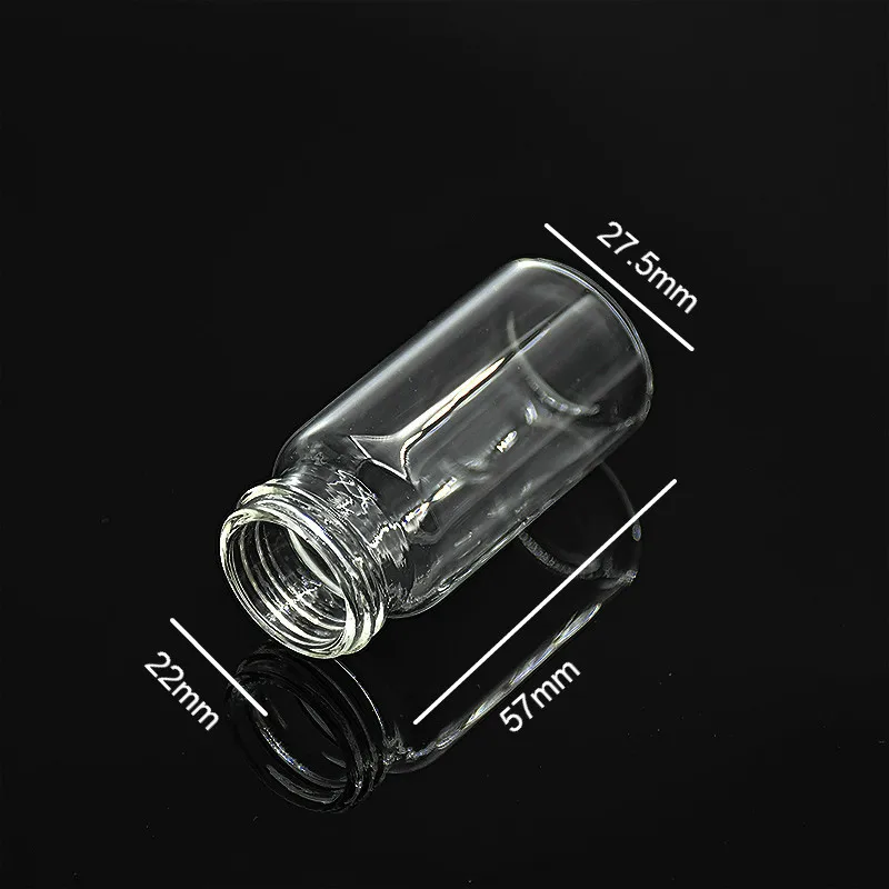 Хроматографические флаконы 20 мл прозрачная винтовая бутылка для хранения
