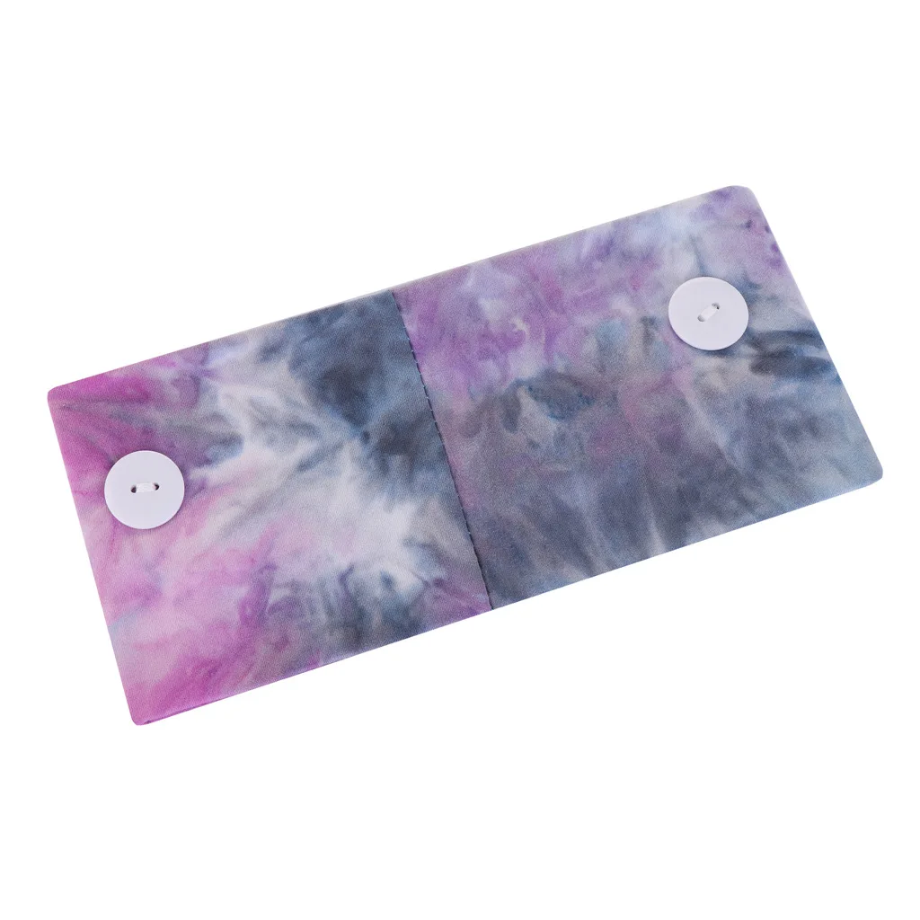 

New European and American hair band button hair band yoga sweat absorbing Headband